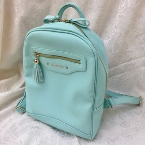 Mint Green Teal Backpack